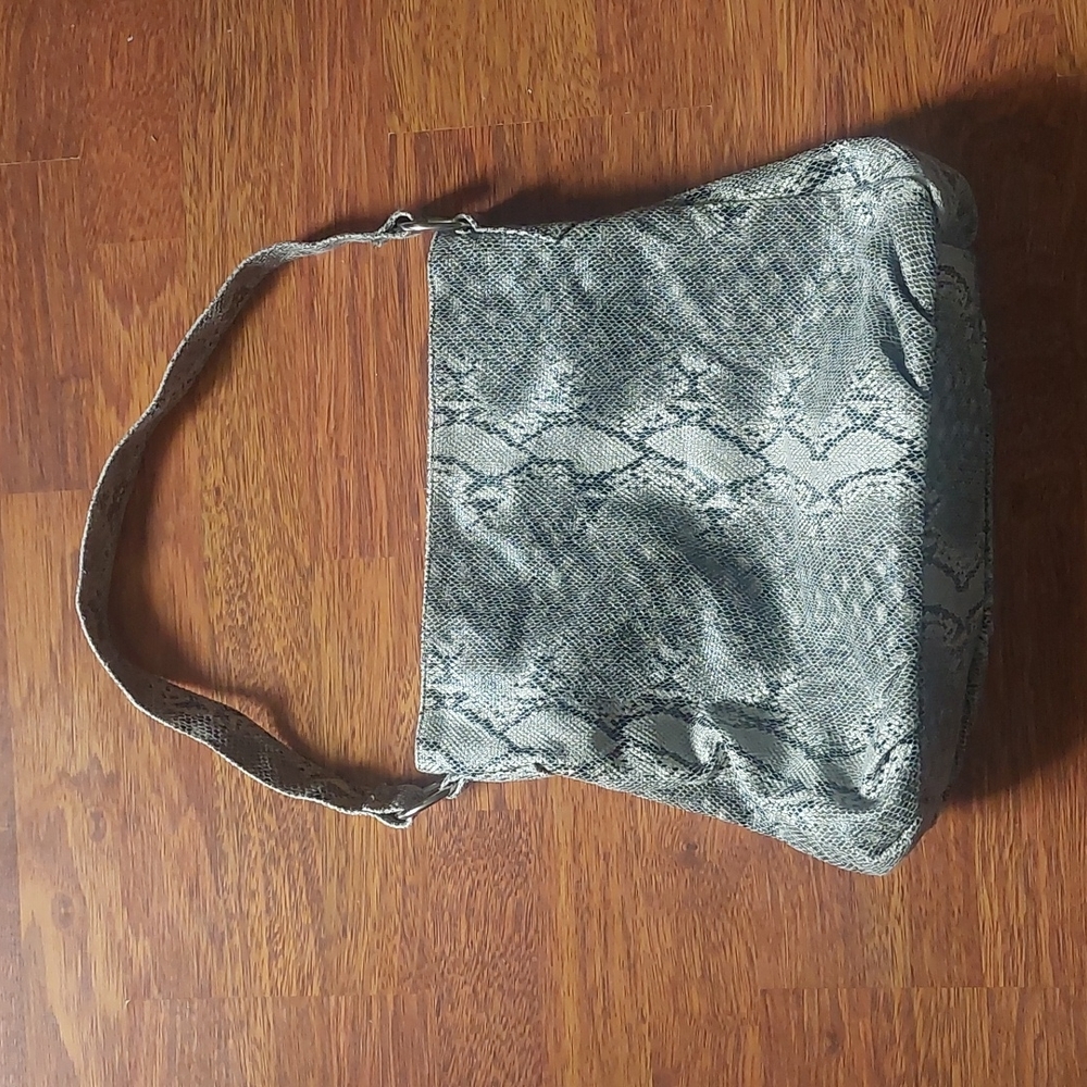 Snakeskin purse